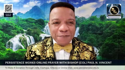 WATCH: PERSISTENCE WORKS ONLINE PRAYER