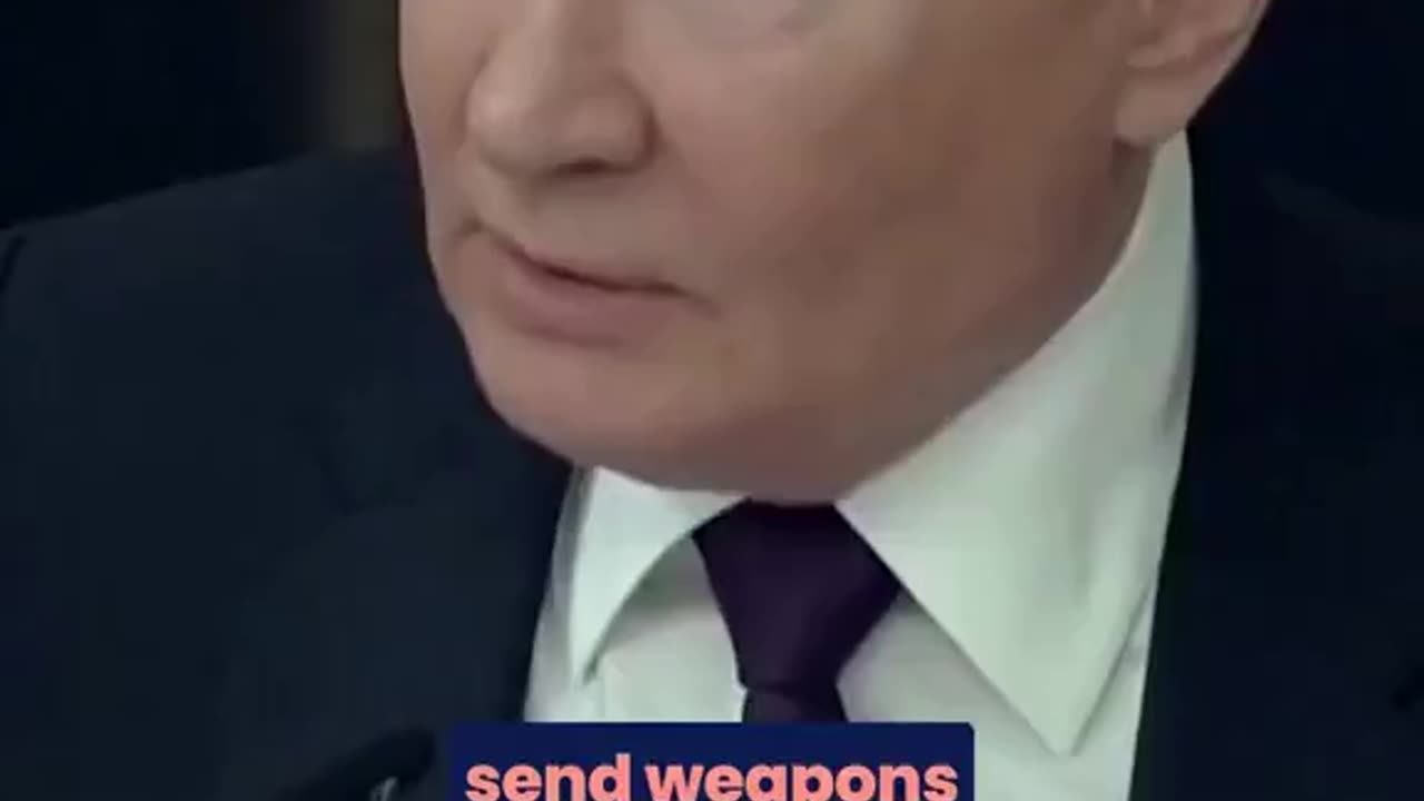 Putin calls out the West for their War games