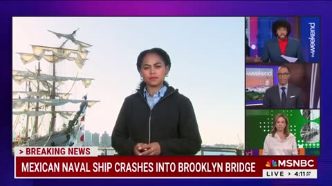 2 dead, others injured after Mexican naval ship crashes into the Brooklyn Bridge
