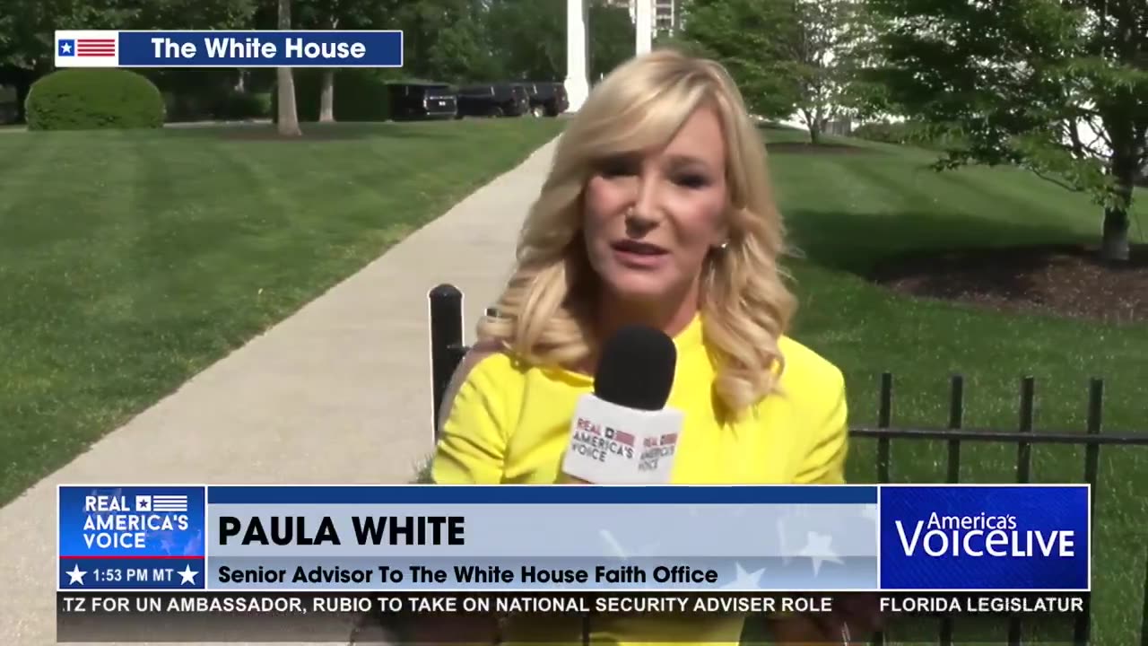 PRESIDENT TRUMP PUTS FAITH OFFICE INSIDE THE WEST WING