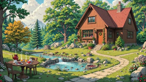 Calm & Breathe 🍵 Lofi Hip Hop for Relax, Chill & Healing 🌳 Deep Rest & Peaceful Vibes
