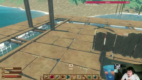 Road to 100 followers 41/100! RAFT is the game DAY 2