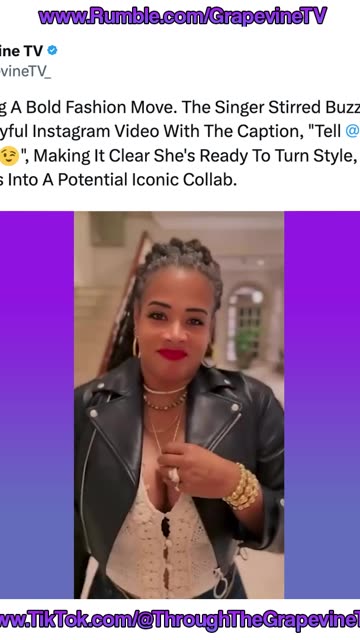 Kelis Sparks Collab Buzz: "Tell @Levis To Give Me A Call ☎️😉", Hinting At A Bold Fashion Move.