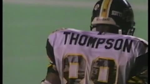 CFL 1995 HAMILTON TIGER CATS AT WINNIPEG BLUE BOMBERS