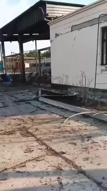 Все что осталось от азербайджанского SOCAR в Одессе