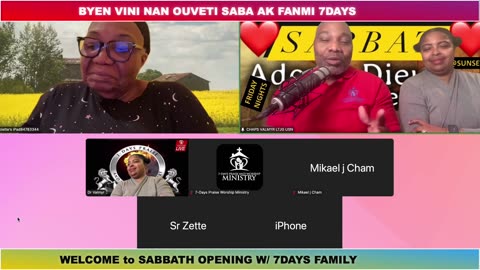 7DAYSMINISTRY FAMILY || SAINTETÉ DU SABBAT || 5-2-25 || SABBATH OPENING