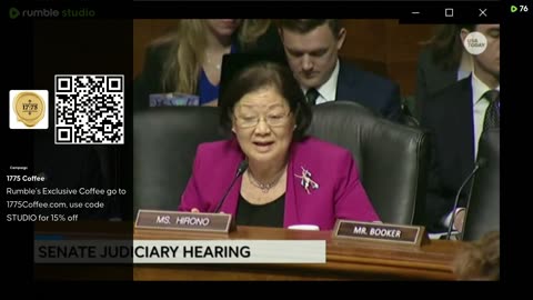 Senate Judiciary hearing on district judges and Trump