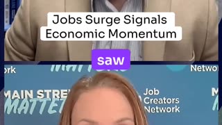 Jobs Surge Signals Economic Momentum