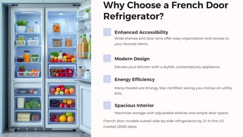 Cheap French Door Fridge