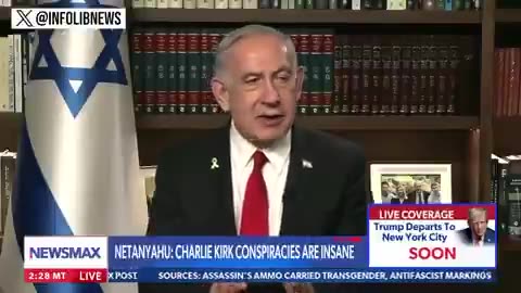 Netanyahu says Israel was NOT behind the Charlie Kirk assassination