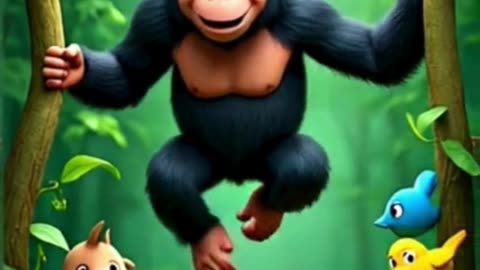 शरारती चिम्पांजी #trending #tranding #viralshort #storytime #story #viral #moralstories