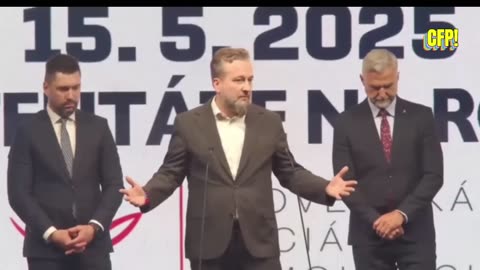 R.Fico a L.Blaha nakládají slovenským progresivcům (15.5.2025, Handlová)