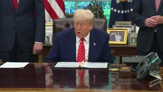 President Trump Makes a Trade Announcement, May 8, 2025