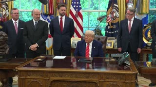 President Trump Makes a Trade Announcement, May 8, 2025