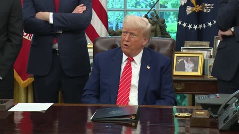 President Trump Makes a Trade Announcement, May 8, 2025