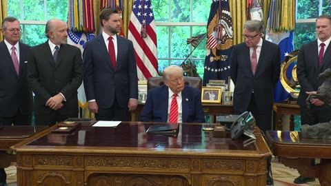 President Trump Makes a Trade Announcement, May 8, 2025