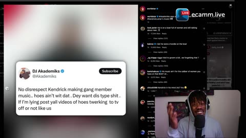 Akademiks vs Kendrick Lamar Music - HATE OR FACTS ?!
