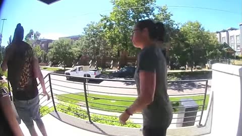 Porch pirates got instant karma 😂😂