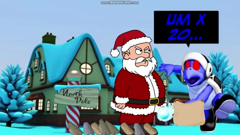 Dark Ice Bro Throws Stones At Santa's Workshop/Grounded