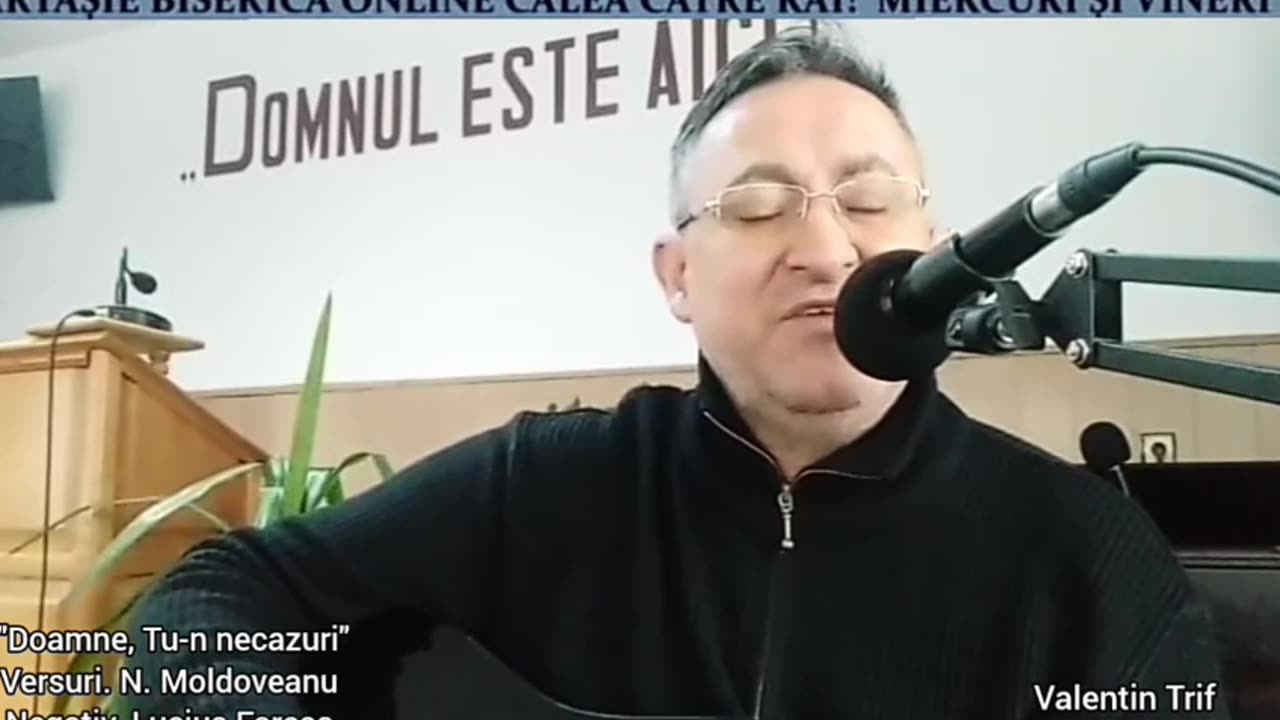 VALENTIN TRIF -DOAMNE TU-N NECAZURI- #caleacătrerai #music #singer @ValentinTrifcanalcreștin
