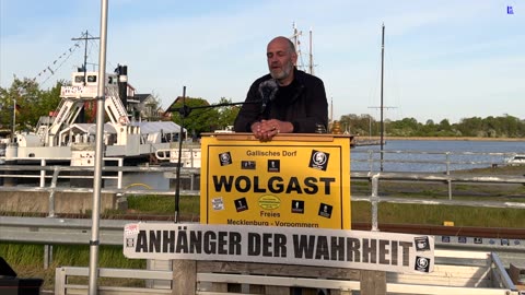 Wolgast - Stefan - Eröffnung der Kundgebung 14-05-2025