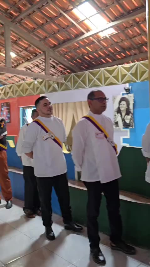 Trecho da abertura da Corrente mestra às 10h00-Trabalho Oficial