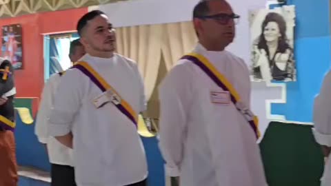 Trecho da abertura da Corrente mestra às 10h00-Trabalho Oficial