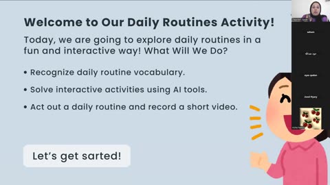 daily routine