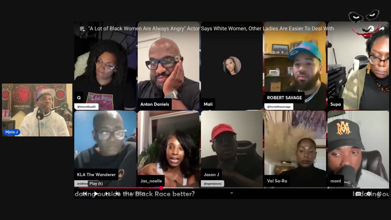 Mjsta J Reacts to Aton Daniels Show