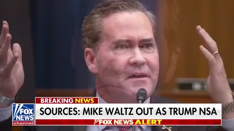 Mike Waltz OUT as Trump’s National Security Advisor…