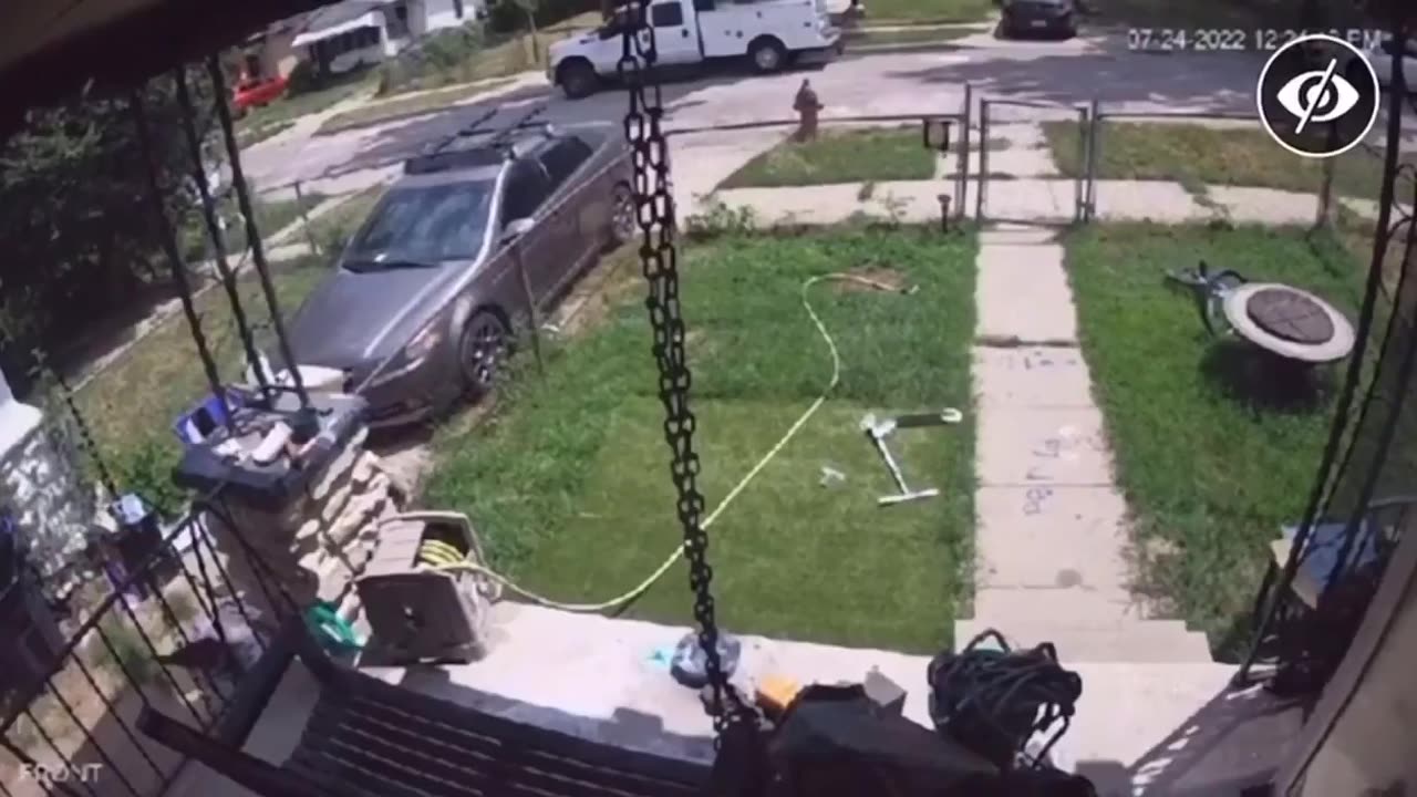 Black Creature Opens Fire On White Human Being And Her Baby