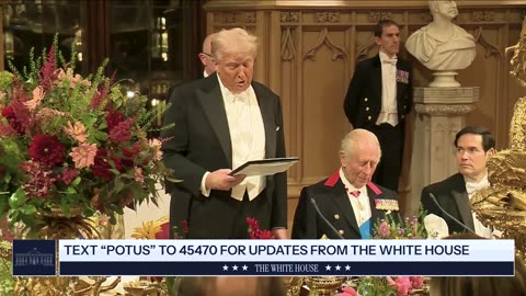 Trump Declares UK State Dinner ‘One of the Highest Honors of My Life’