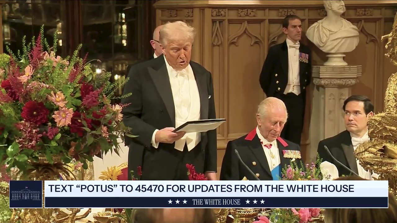 Trump Declares UK State Dinner ‘One of the Highest Honors of My Life’