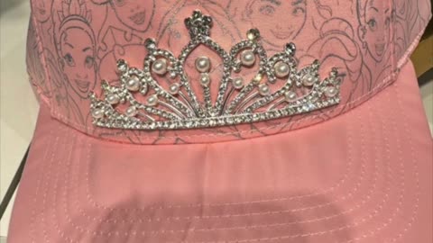 Disney Parks Princess Crown Pink Hat #shorts