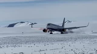Watch #B767 Autopilot Land On Ice South Pole Runway #Aviation #Avgeeks #AeroArduino