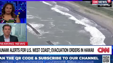 LIVE: Massive Earthquake Triggers Tsunami Alert in Hawaii, Japan, Russia | Evacuation Begins- N18L