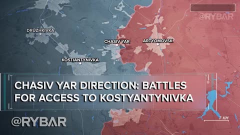 ►🚨▶⚡️🇺🇦⚔️🇷🇺 Rybar’s Analysis: Battles for Access to Konstantynivka