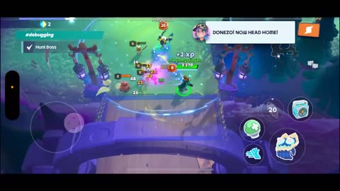 Mobile monster hunter like game