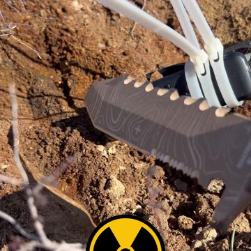 Radioactive mineral vein