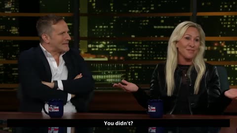 Marjorie Taylor Greene Stuns Bill Maher Show With ‘Jewish Space Laser’ Confession