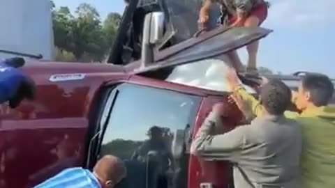 Another illegal alien [USA] with a CDL has just caused another massive wreck