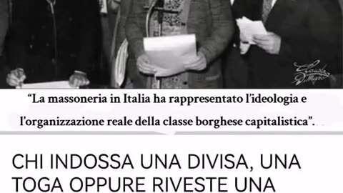 MASSONERIA IN ITALIA TRA SCANDALI, REATI ED ILLECITI: COINVOLTI MAGISTRATI, VERTICI DELLE FORZE E ARMATE E DELLE FORZE DELL'ORDINE (le fonti sono in descrizione)