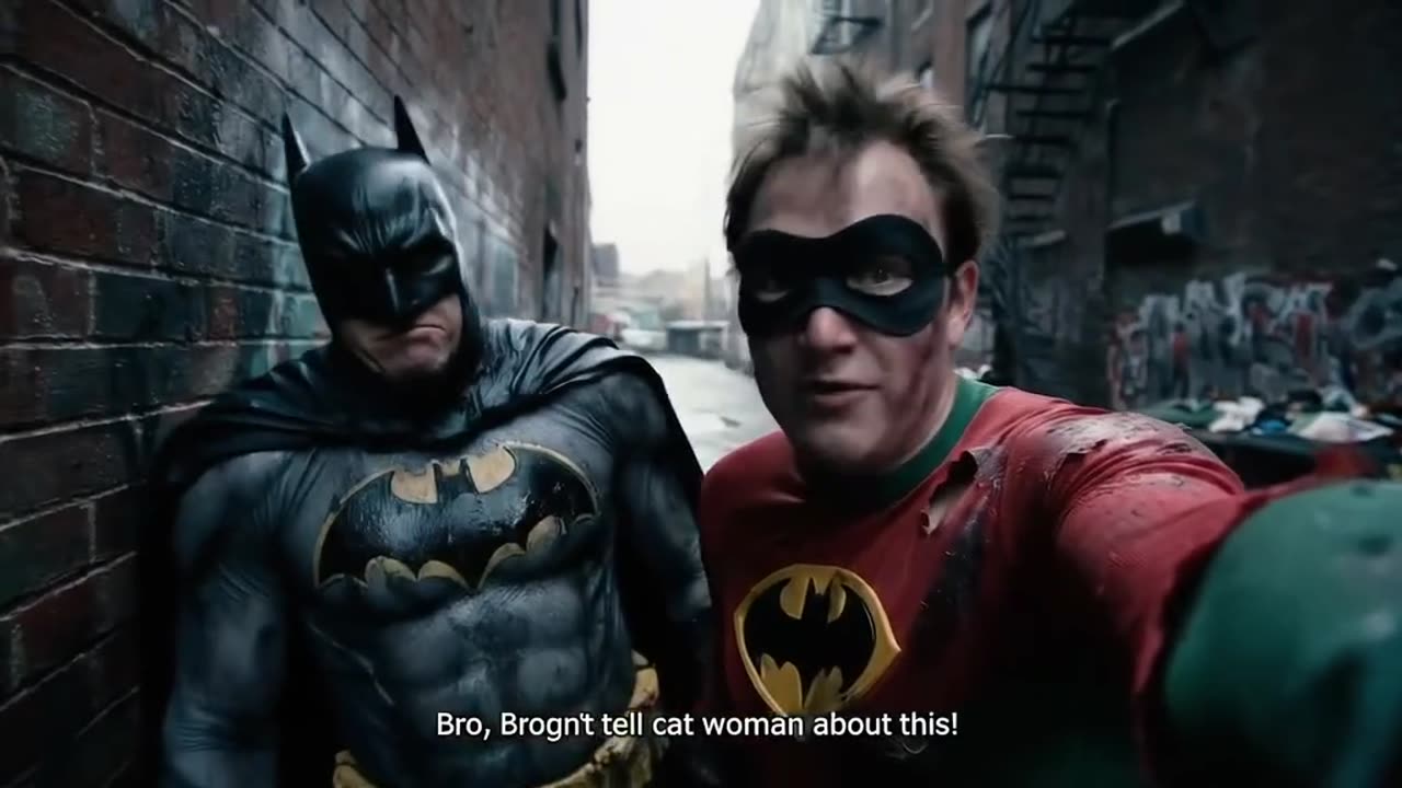 How Batman and Robin End Their Stressful Day