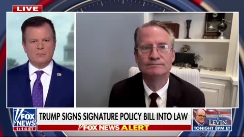 GOP representative explains flipping on Trump's budget measure with "SIMPLE MATH."