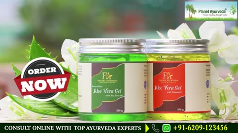 Unlock the Secret to Glowing Skin with Pure Natural Aloe Vera Gels with Vitamin E & Tea Tree Oil