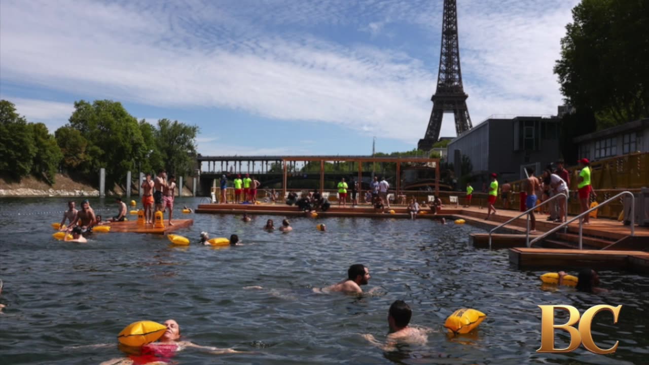 Paris reopens Seine River to public swimming after century-long ban