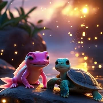 AI generate a short story between rabbit and turtle in bangla. #aishorts #bangla