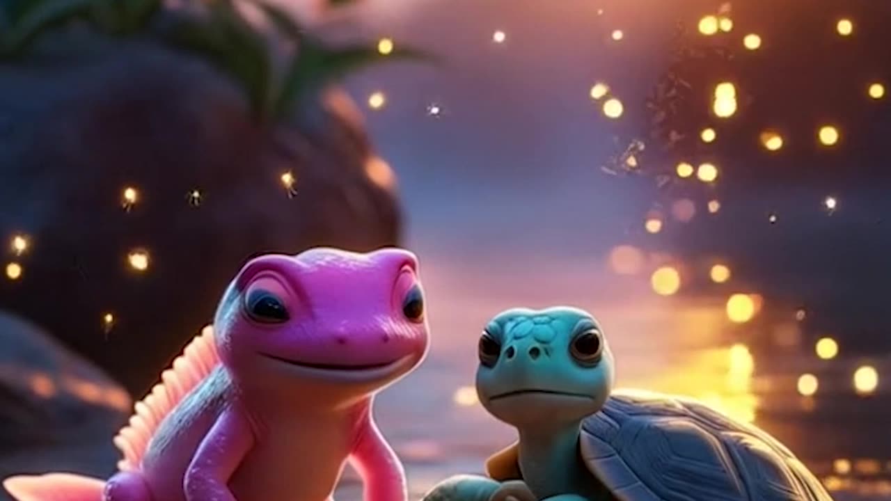AI generate a short story between rabbit and turtle in bangla. #aishorts #bangla
