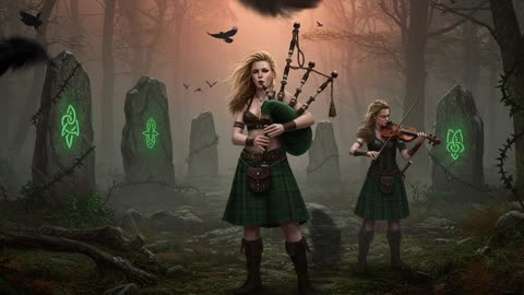 The Thorned Oath of Glen Morrígan Bagpipes, Violin & Female Vocals from the Celtic Metal Realm