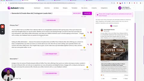 "Advertmate DEMO: How This AI Runs Profitable Ads on 8 Platforms FOR YOU!"